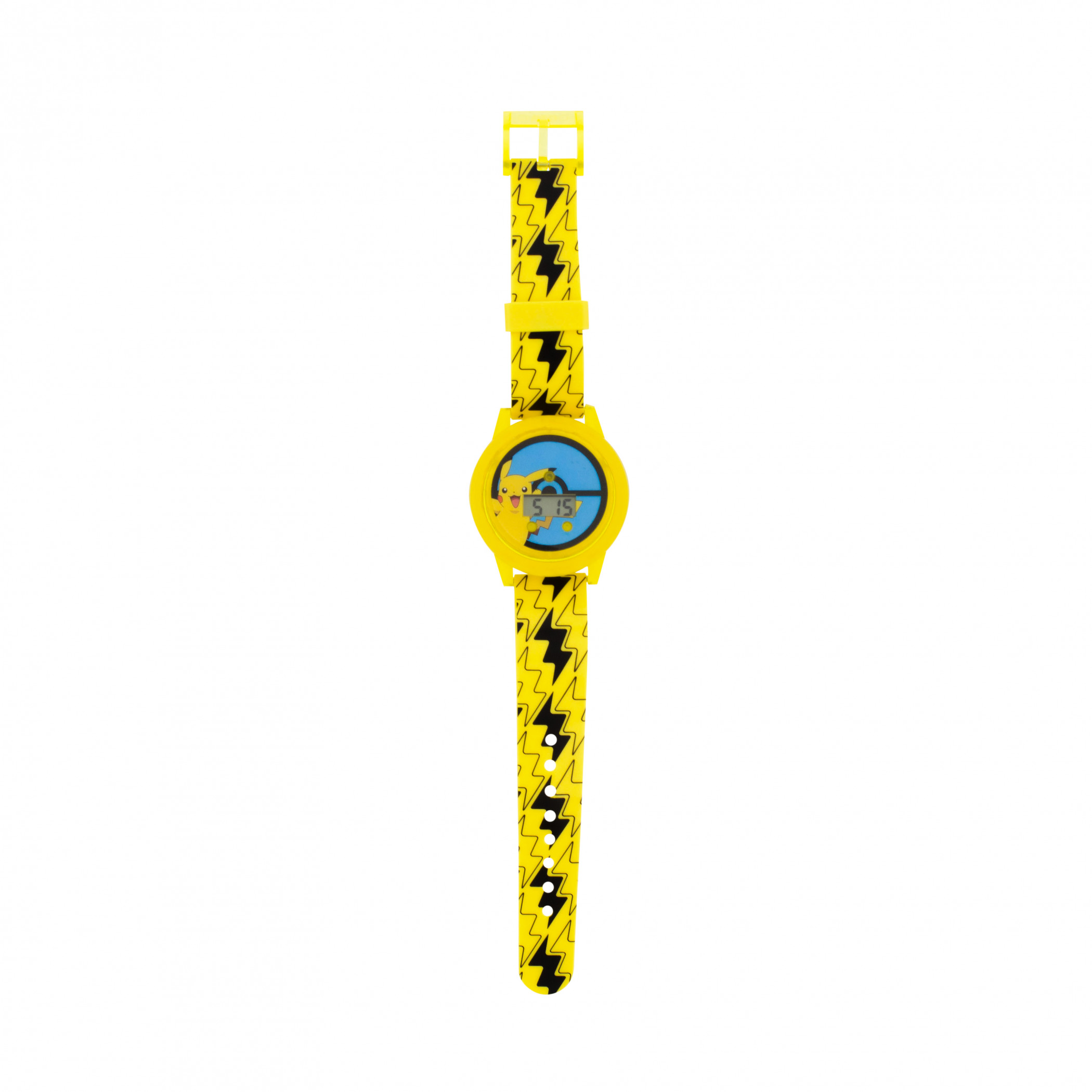 Pokemon Electric Pikachu LCD Spinner Kid's Watch